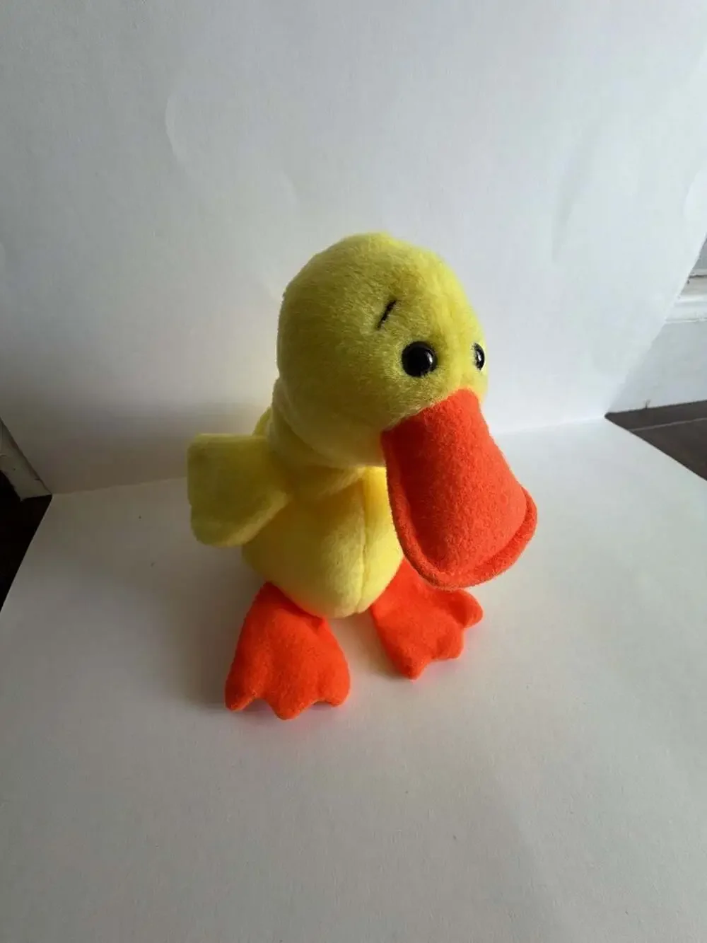 Ty Beanie Baby Quackers the Yellow Duck Plush